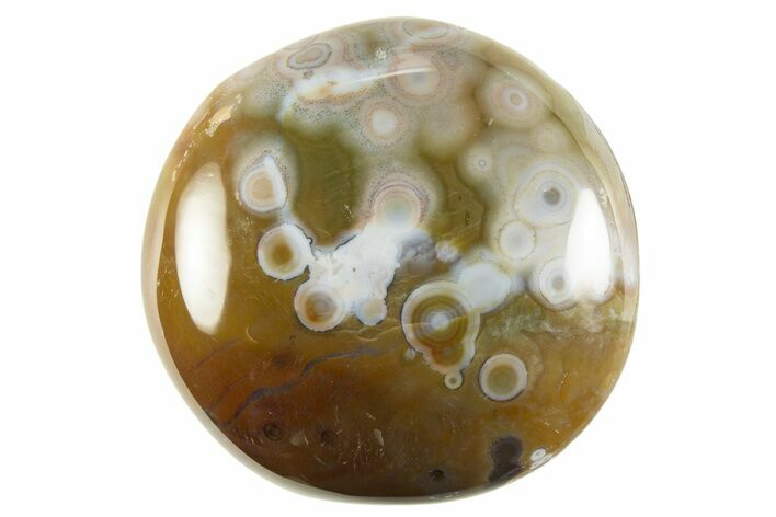 Polished Ocean Jasper Stone - Madagascar #329999